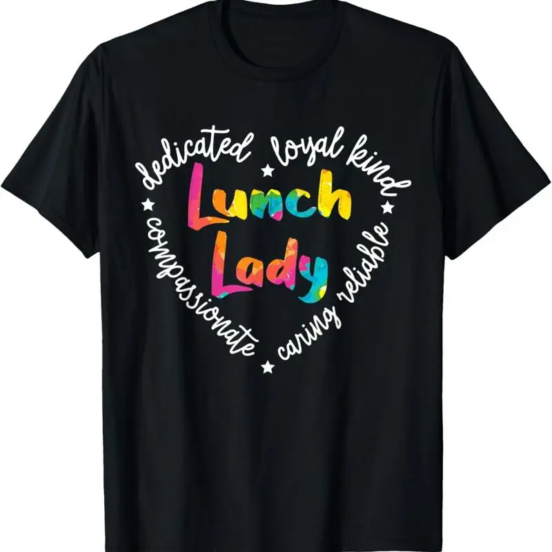 Lunch Lady Cafeteria Worker Dinner Cook Job Profession T Shirt