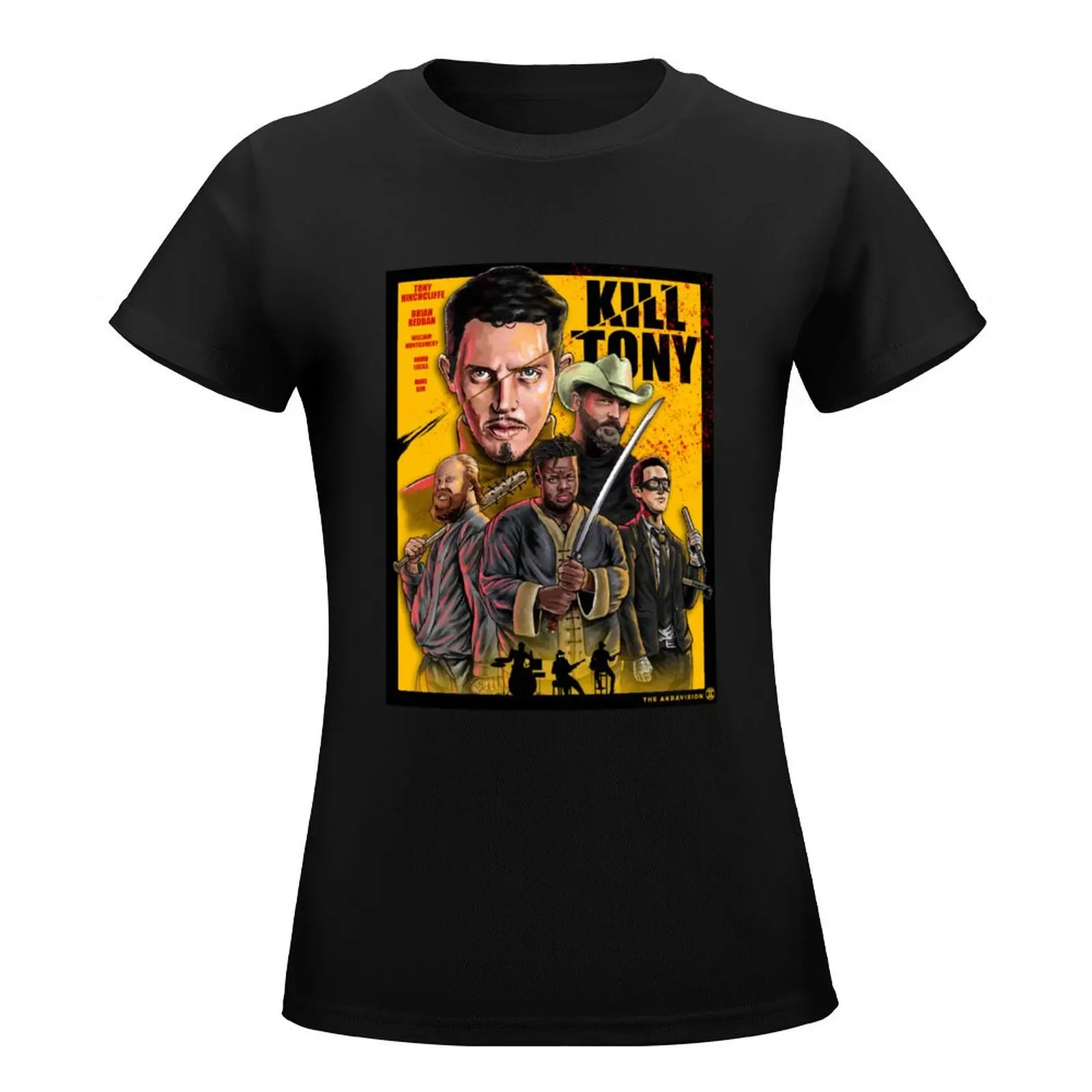 Kill Tony Movie Poster T-Shirt plain korean fashion aesthetic clothes womans clothing