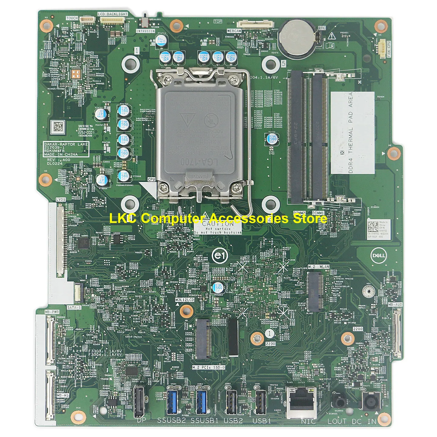 

Новая универсальная материнская плата для Dell OptiPlex 7410 35 Вт 212039-1 CN-01KP8D 01KP8D 1KP8D, материнская плата LGA1700, 100% тестирование