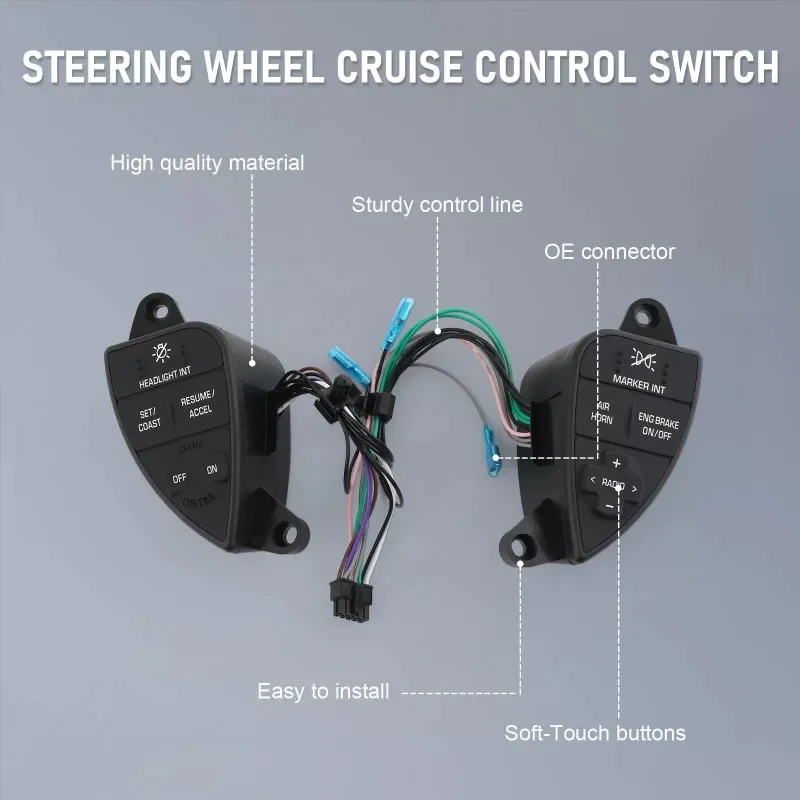 2611199C91 Car Truck lorry Steering Wheel Cruise Control Switch Speed Control System For International ProStar 2007-2016