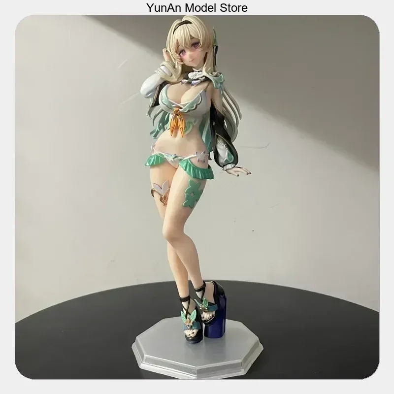 

Anime Figure Statue Model Desktop Decoration 25cm Honkai Star Rail Firefly Swimsuit Standing Pose Gift for Fans