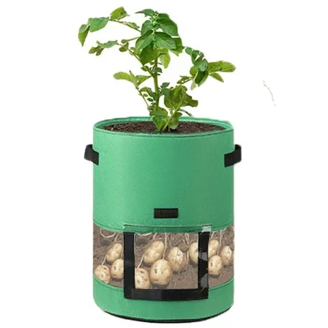 

Potato Grow Bags DIY Vegetable Planter Planting Bags Non-woven Fabric Garden Plant Bags Jardin Vertical Growing Bag Seedling Pot