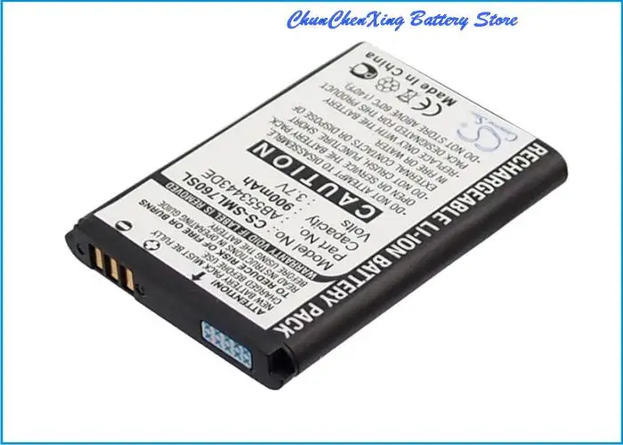 Bateria Cameron Sino 900mAh AB 553443 DE para Samsung SGH-L760, SGH-L768, SGH-Z620