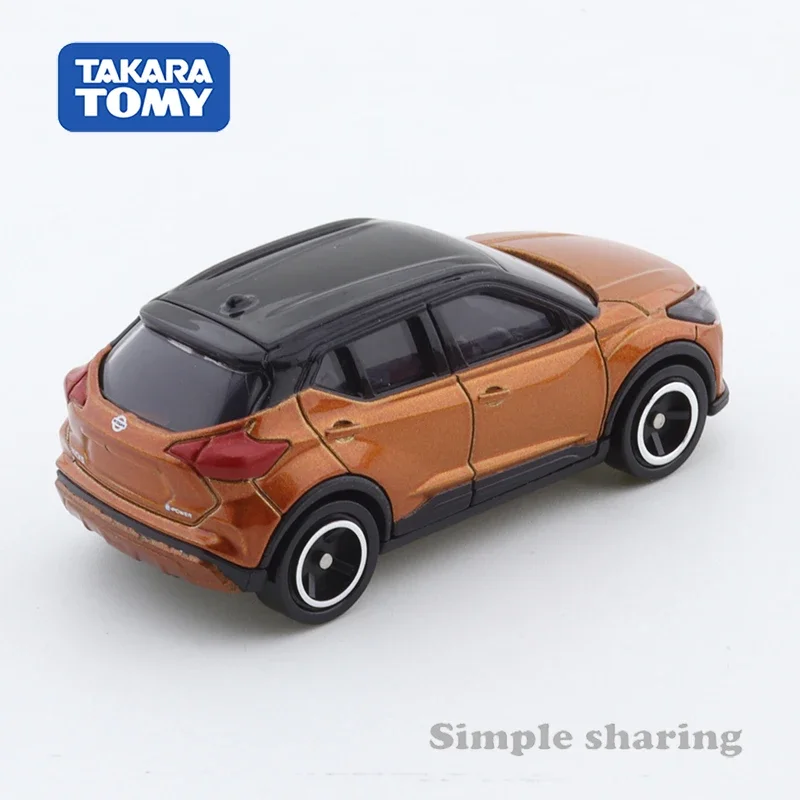 Takara Tomy-Nissan Kicks Cars para niños, vehículo de Motor de aleación, modelo de Metal fundido a presión, juguetes de regalo de Navidad para