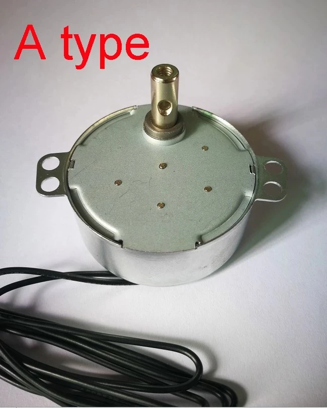 Claw Pole Permanent Magnet Synchronous Motor 220V AC 4W CW CCW Electric Fan Shaking Head TYC 50 TYD49 TY50J 50TYZ