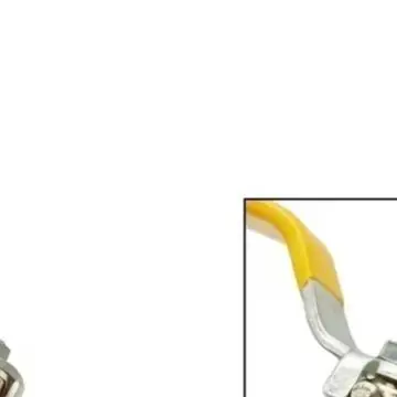 Garden Faucet Splitter 1/2 Inch Dual Outlet Copper Connector for Two Hoses Simultaneous Watering No Leakage Guaranteed