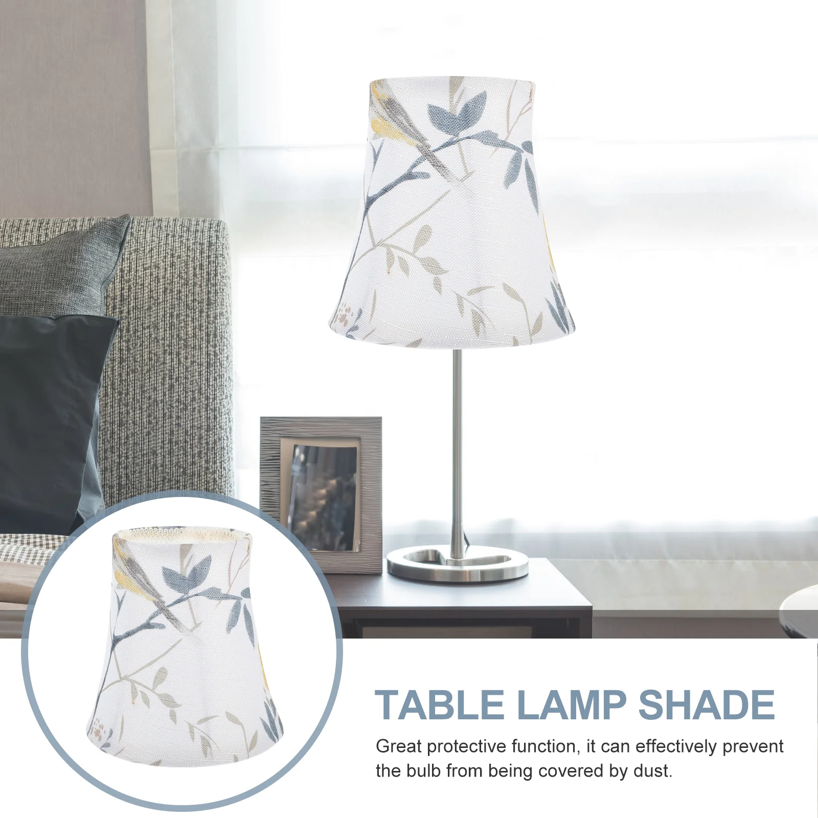 Fabric Lampshade Living Room Decorative Light Covers Bohemian Unique Table Cloth Replacement