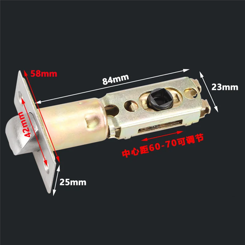 ZIZI 1 Set Kunci Pintu Amerika Set Kunci Pintu Tipe 3 Tuas