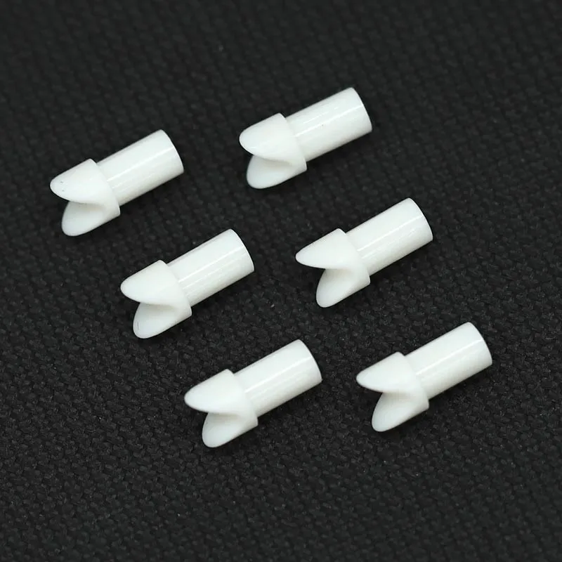 50pcs Arrow Nocks Crossbow Archery Half-moon Crossbow Bolts Nocks Internal for ID 4.2mm Carbon Arrow Shaft