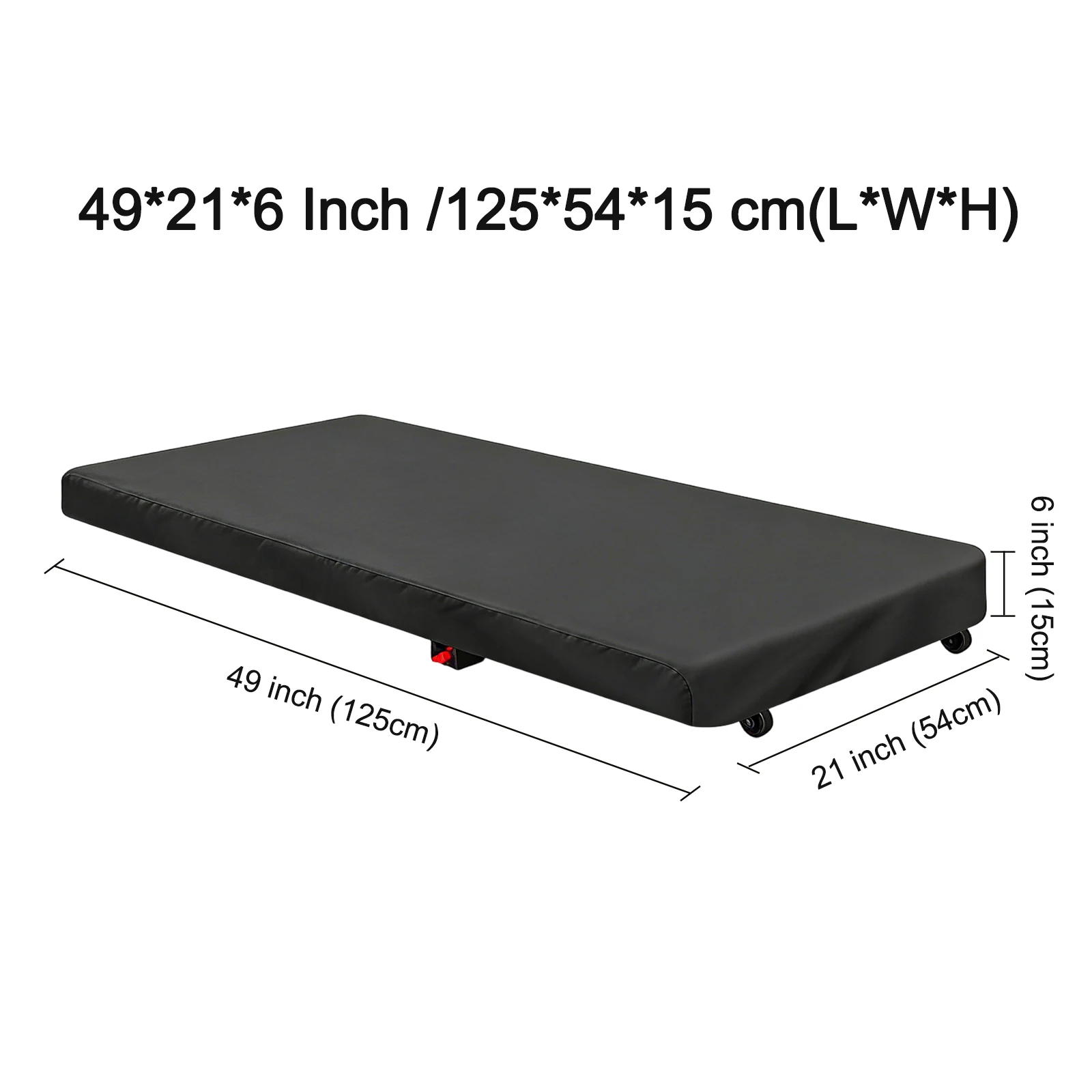 Lightweight and Foldable Dustproof Cover for Under Desk Treadmills Made with Oxford Cloth Suitable for Home Office Use