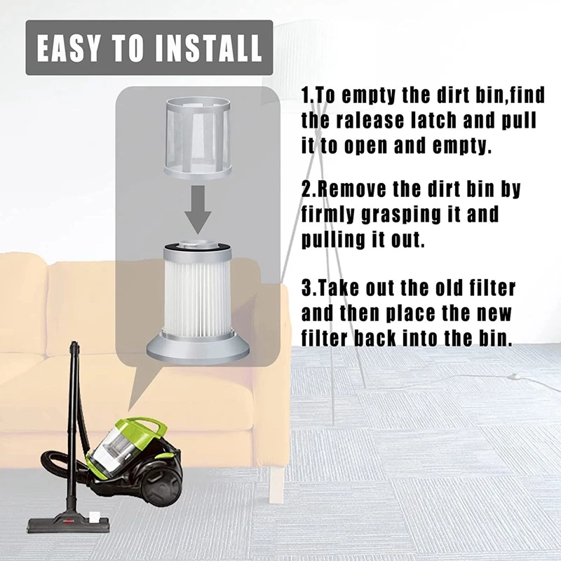 Substituição do filtro para o vácuo do cartucho do sopro, 2156A 1665 16652 1665 1613056