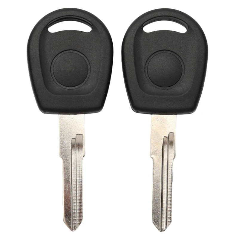 XIEAILI OEM 10 pièces coque de clé de remplacement étui de clé de tranaspondeur pour Vw Jetta