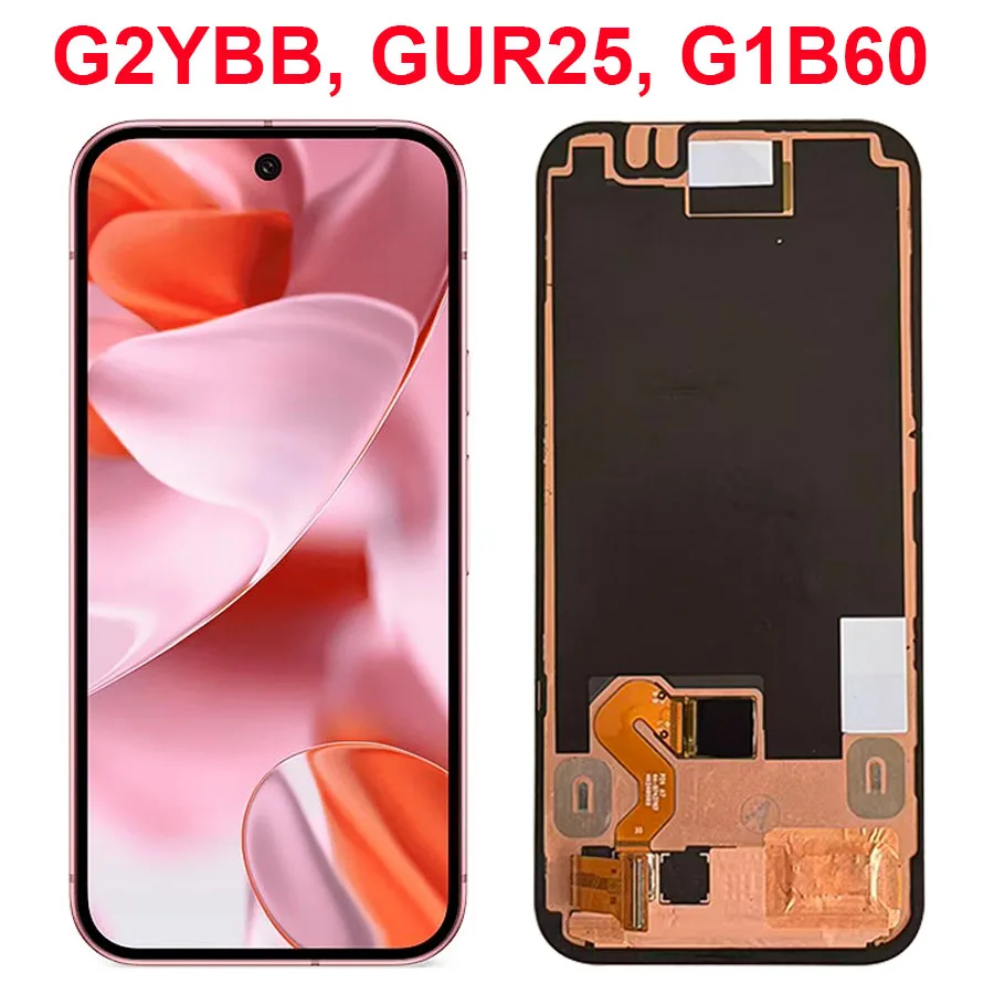 6.3''120Hz For Google Pixel 9 LCD Display Screen Touch Panel Digitizer Replacement Parts For Google Pixel 9 With Fingerprint