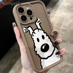 For Motorola Moto Edge 50 Fusion G85 G84 G64 G54 G53 G24 Power G04S G34 G22 G14 G20 G10 E32 E22i E30 Phone Case Cute Dog Cover