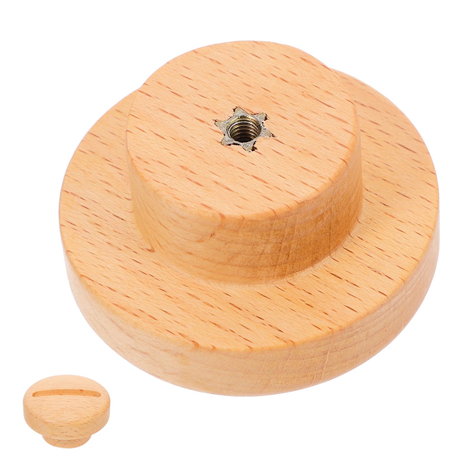 

Wooden Round Cabinet Knobs Cute Drawer Handles Decorative Dresser Pulls for Nursery Kids Room Cabinet Knob Kitchen Knobs