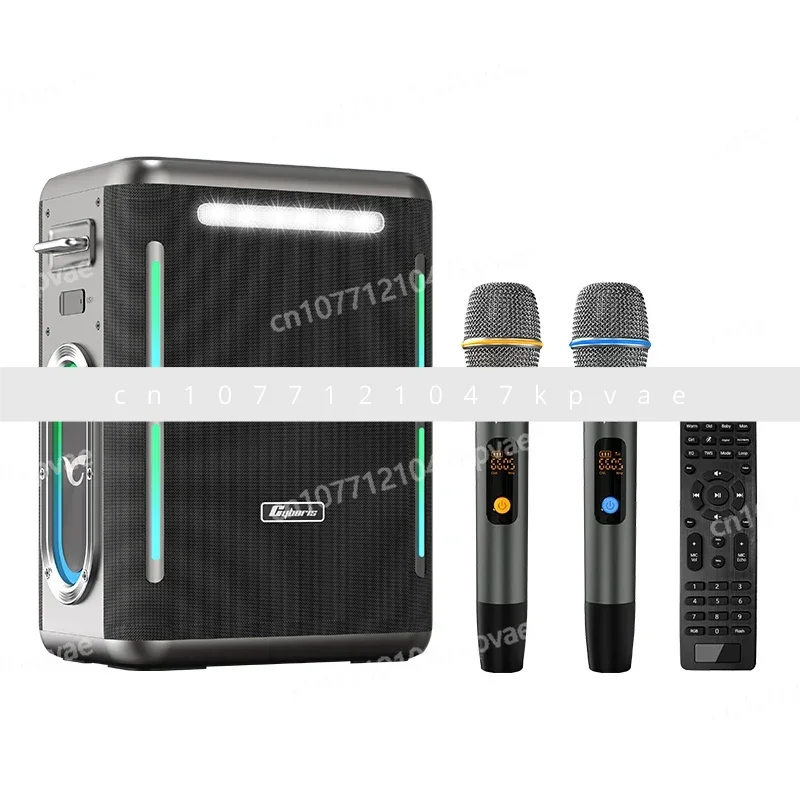 

400 Watt High Power Speaker Outdoor Wireless Bluetooth Speaker Persistent Mobile Karaoke with Microphone Sound Card Live