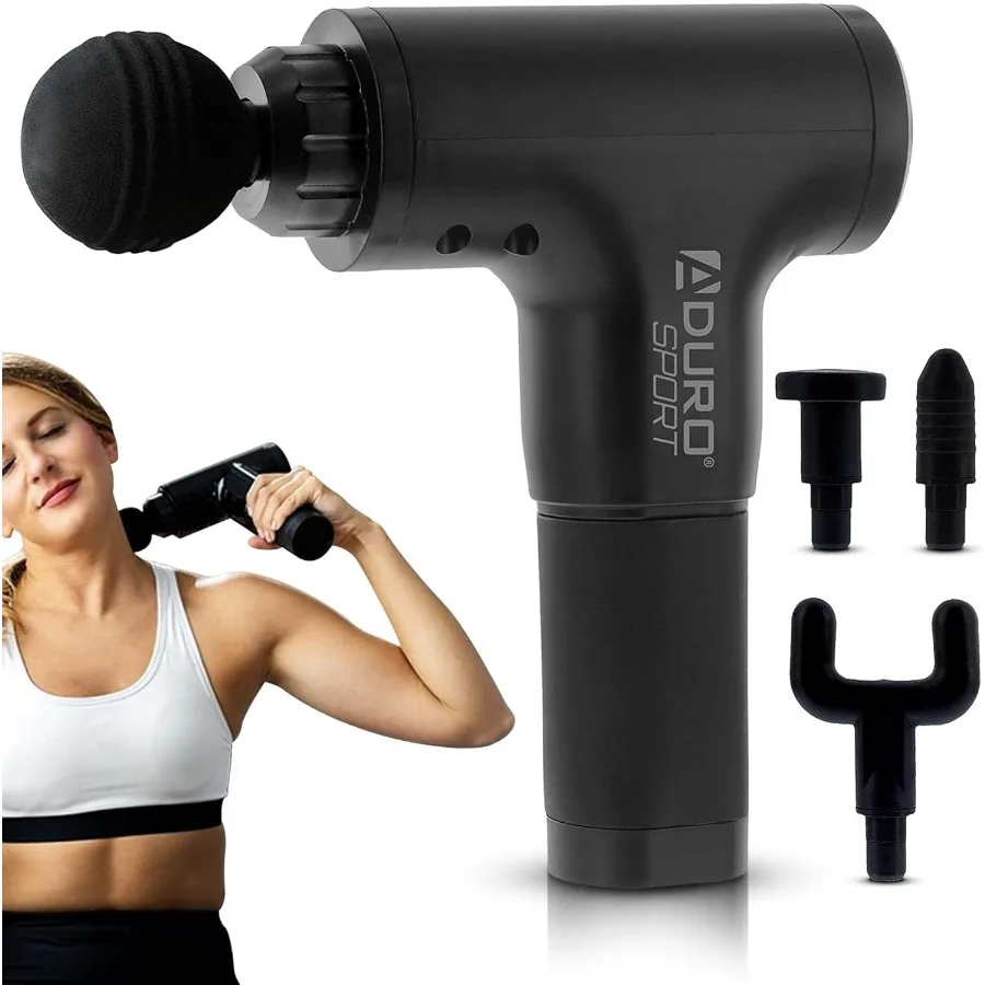

Handheld Electric Percussion Massage Gun for Deep Tissue Therapy and Full Body Recovery: Ideal for Athletes Back Neck and Shoul