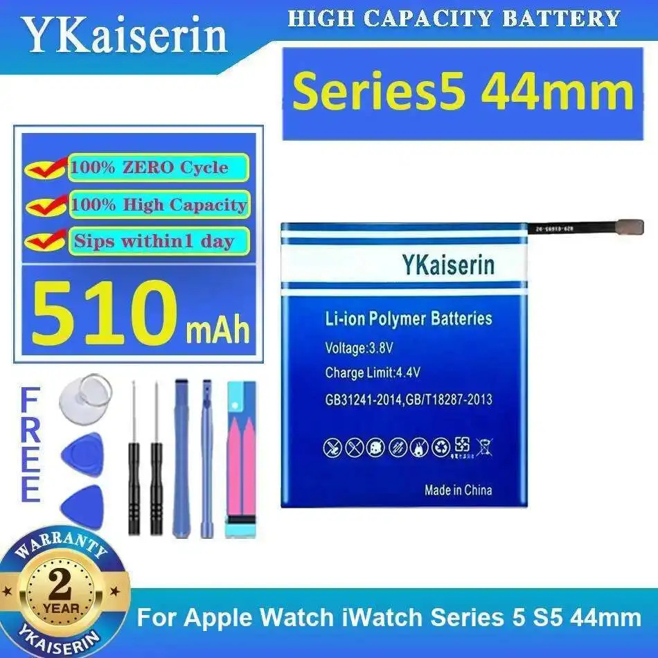 

For Apple Watch Iwatch Series 5 S5 44Mm Series5 510Mah Reliable Replacement Power Supply Battery