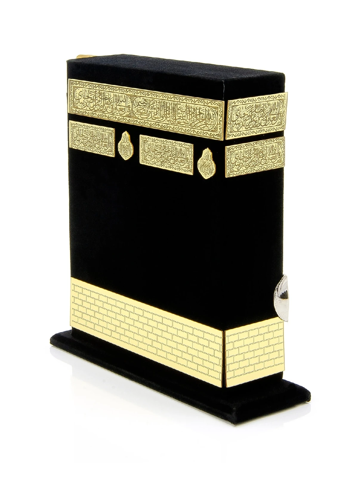 Geschenk Holz Kaaba Design Plexi dekoriert die heilige Koran-Hafiz-Größe