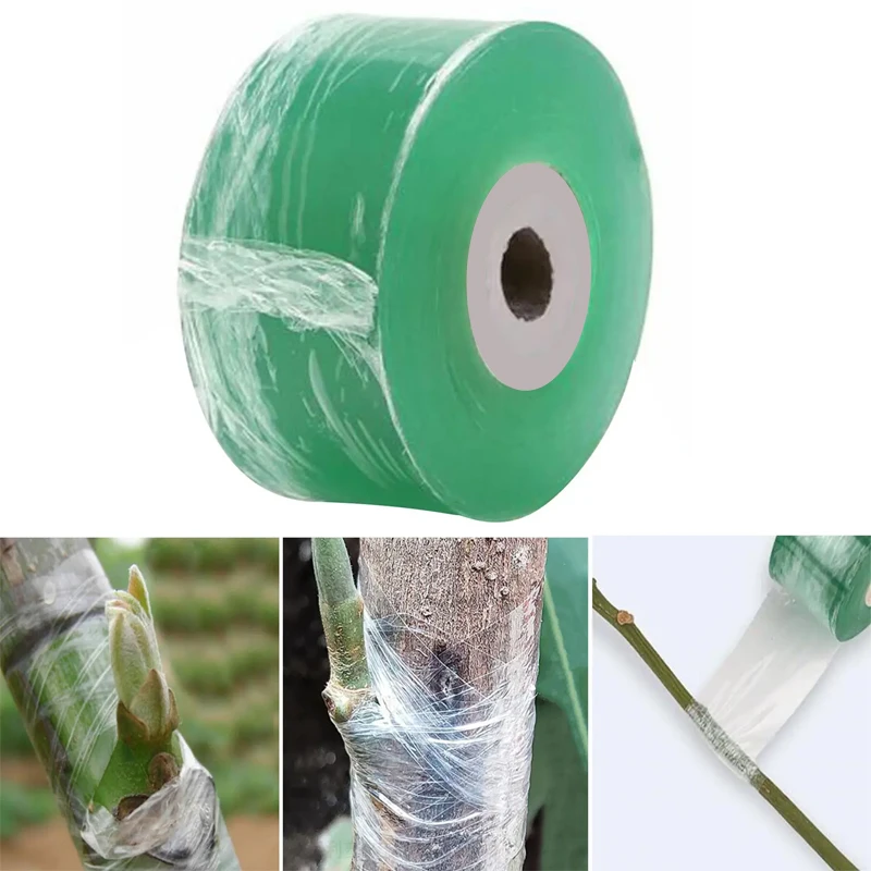 2/3/5 Rolls PE Grafting Tape Film Self-adhesive Garden Tree Plants Seedlings Vine Tomato Grafting Accessories Stretchable