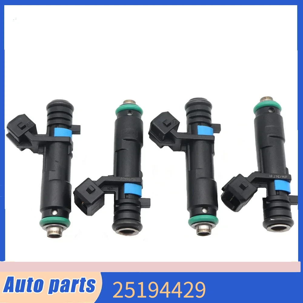 

25194429 Car Fuel Injector Nozzle 25186566 for Chevrolet Spark 2011-2015 1.2L L4 Spark Classic 2016-2017 Beat 2018-2020