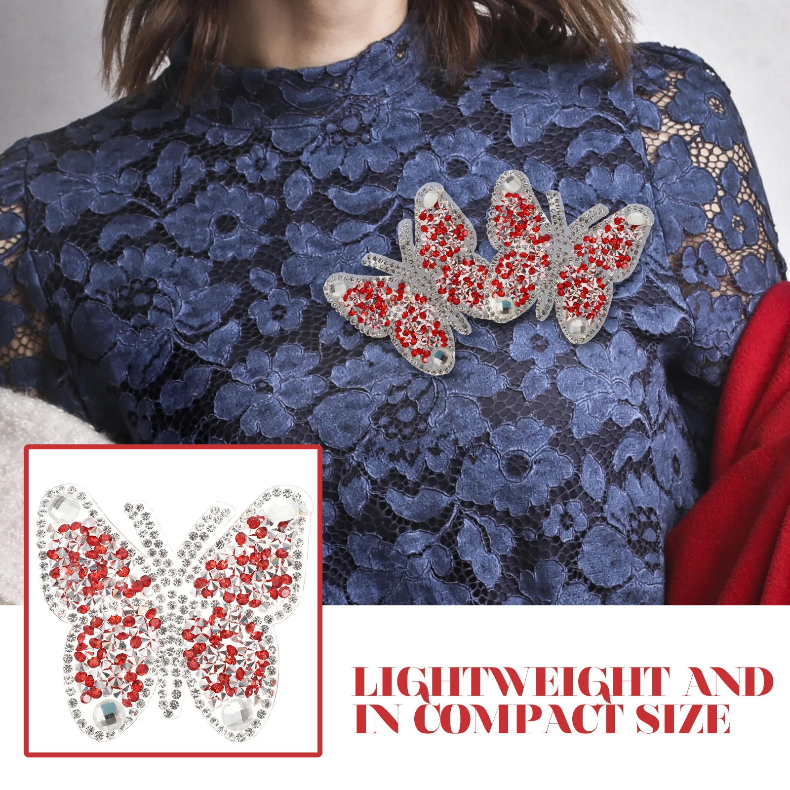 

10pcs Hot Fix Rhinestone Patches Iron On Embroidered For Clothes Jeans Bags Repair Sewing Patch Craft Accessories