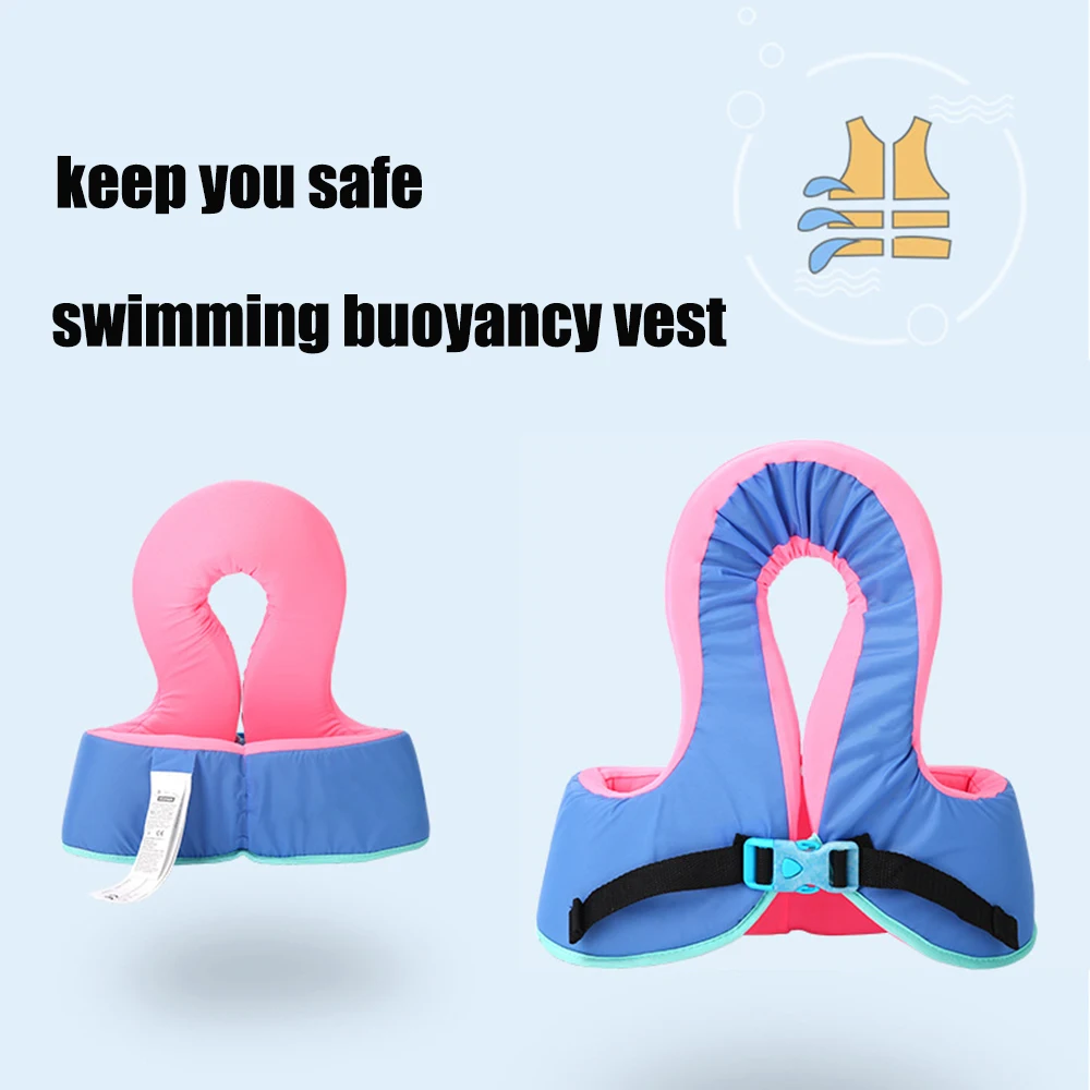 New children's swimming buoyancy vest neoprene safety floating clothing foam swimming ring children's baby swimming safety vest