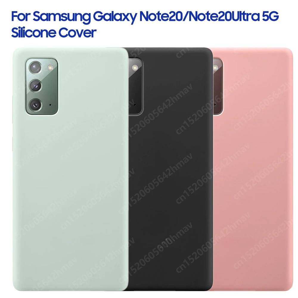 

Силиконовый защитный чехол для Samsung Galaxy Note20 Note 20 Ultra 5G, мягкие чехлы мобильный телефон