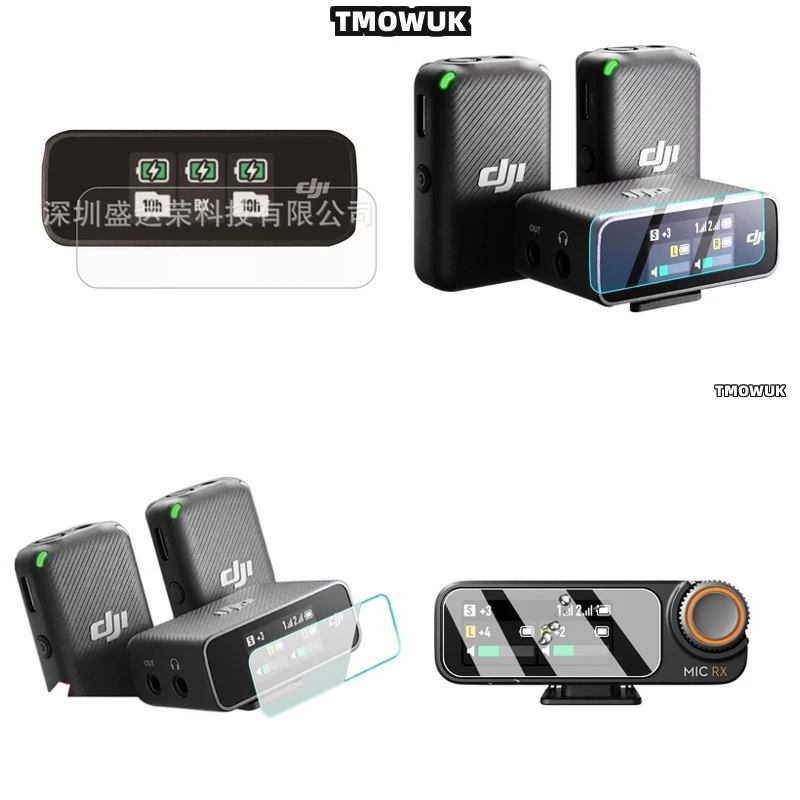 

For DJI Mic Mic 2, Anti-Fingerprint Coating For Cleaner Look