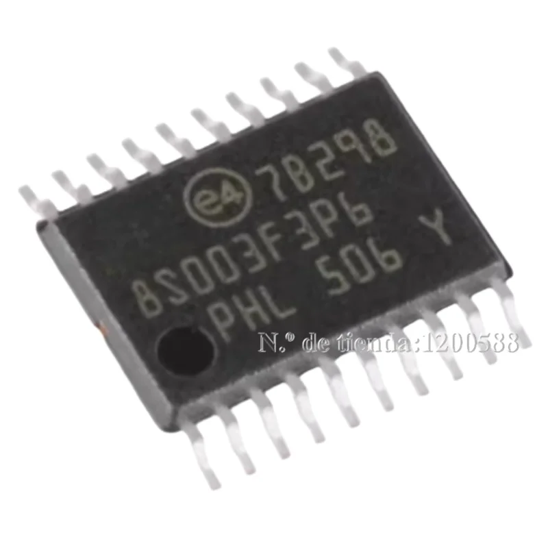 10pcs/Lot STM8S003F3P6TR STM8S003F3P6 STM8S003F3 STM8S003 8S003 STM8S TSSOP20