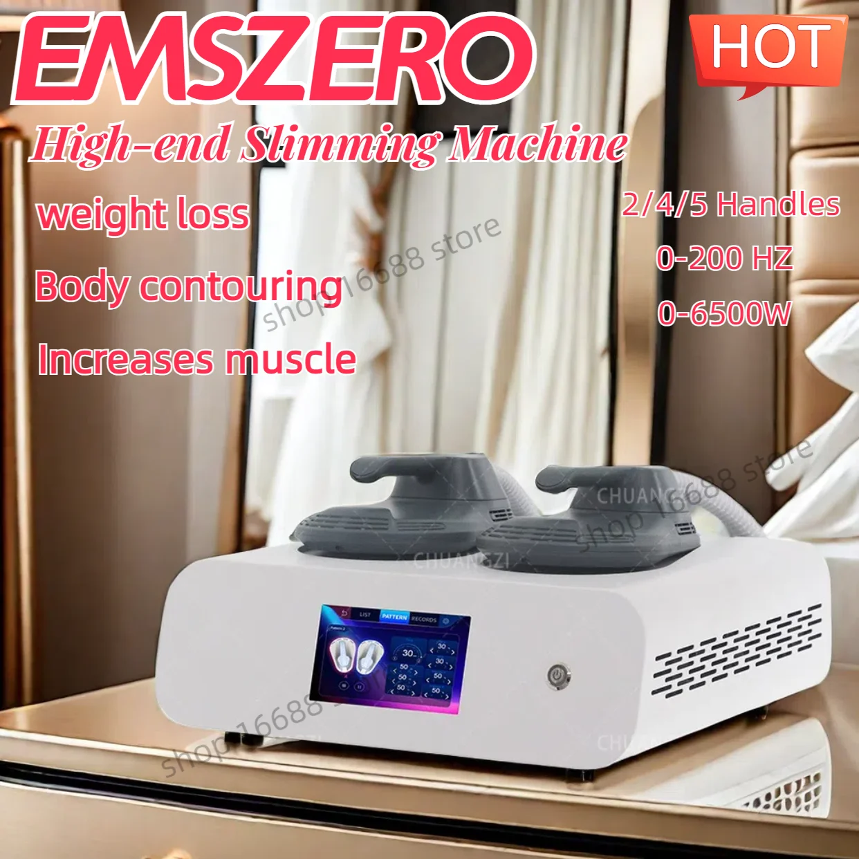 

2024 EMSZERO Neo Weight Loss Slimming 200HZ 6500W dlsEMSLIM Body EMS Sculpt 2/4/5 Handles HI-EMT RF Machine New Salon
