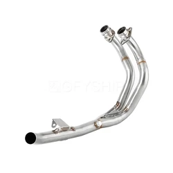 For Yamaha Tenere 700 2021 to 2024 XTZ 690 700 T7 T700 For Original Muffler Escape Motorcycle Exhaust Header Link Pipe Slip-on