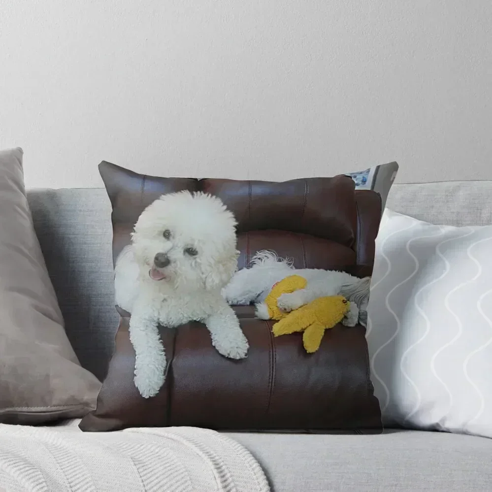 

Maggie and Lily Belle Throw Pillow Cushion Child pillow cover luxury Christmas s Covers Christmas Covers pillow