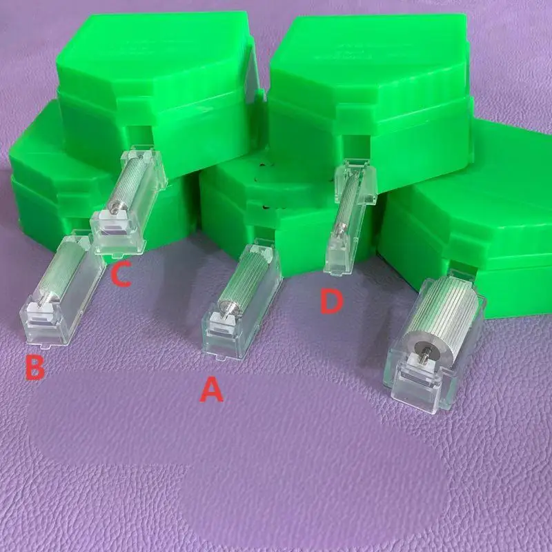 1 Set Fan Shape Oil Edge Box Leather Edge Dye Oil Box  DIY Handmade Leather Craft Tools Can Dye the Curved Parts