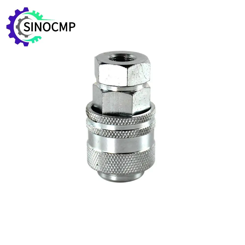 

1Pc G3/8 Point Coupling Hydraulic Pressure Test Kit Parts for CAT John Deere Bobcat Case Quick Connect Connector Set Test Parts