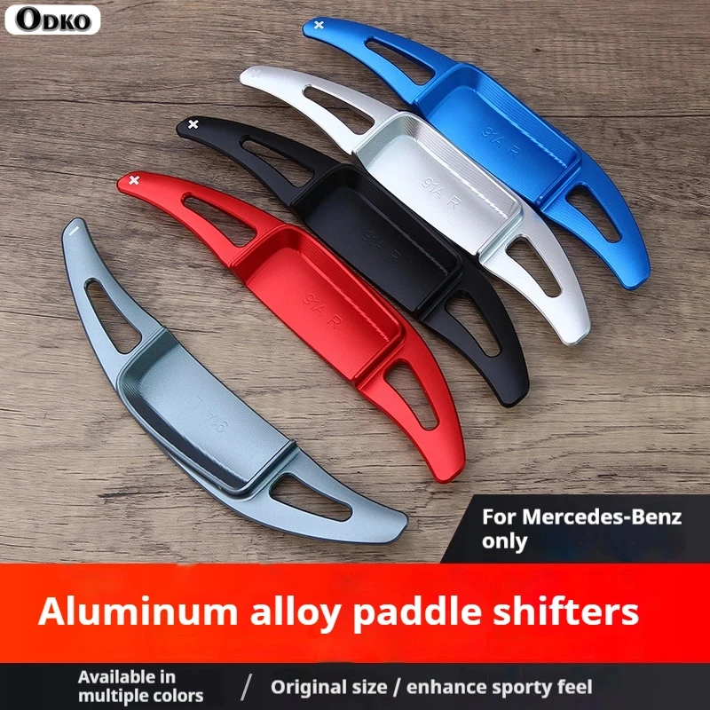 

Для Mercedes-Benz CLE уровень GLS уровень 2024 модель из алюминиевого сплава автомобильный руль переключения передач лопатка расширение переключения передач