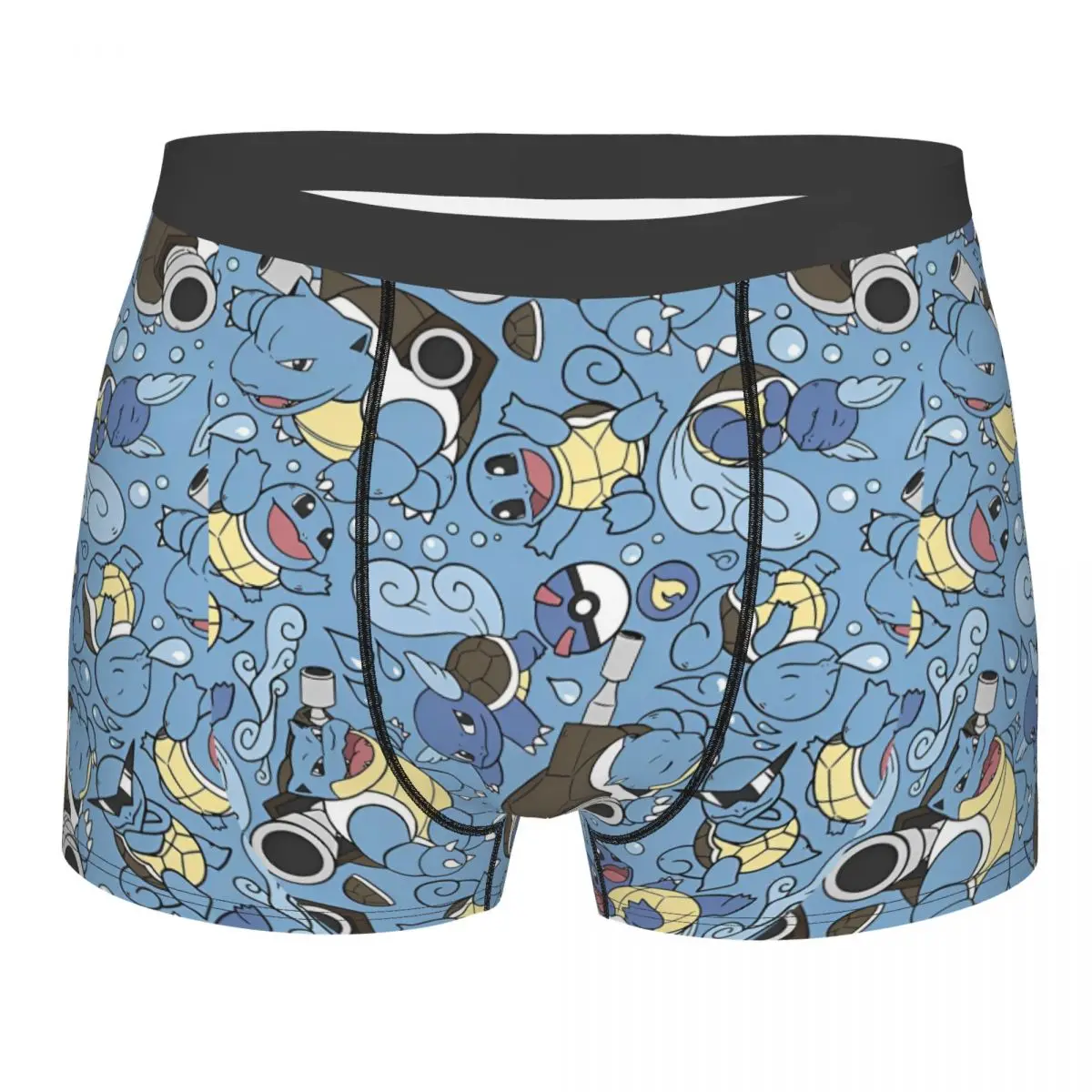 Pikachu Pokemoned Gengers Merch Boxers Calzoncillos Ropa interior divertida Boxer Shorts Mordaza Regalo para hombres