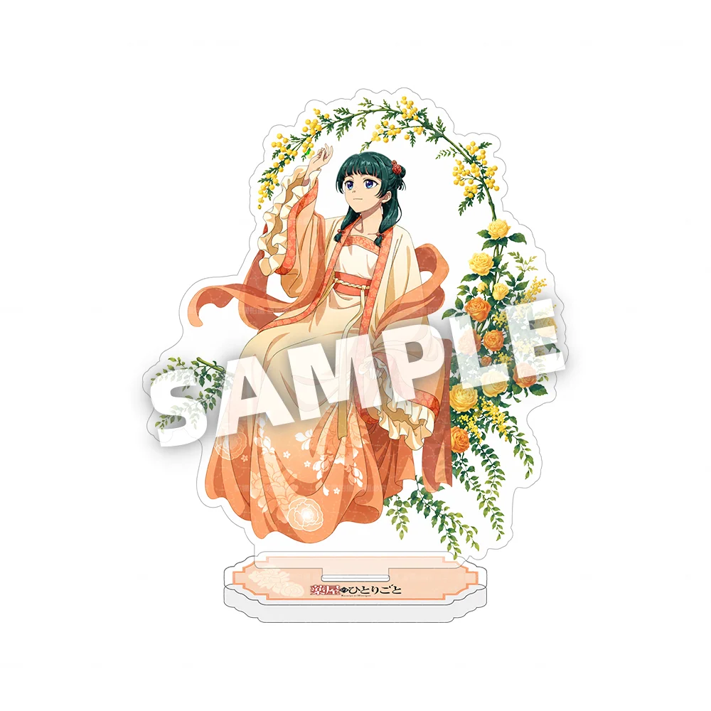 The Apothecary Diaries Kusuriya no Hitorigoto Maomao Jinshi Hanfu Floral Design Anime Desktop Ornament Acrylic Standee keychain