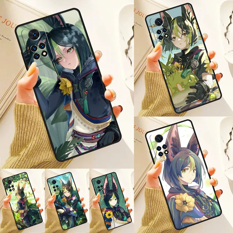 

Genshin Impact Tighnari Funda Case For Samsung Galaxy S24 Plus S23 S20 S21FE Lite S22 Ultra Note 20 S8 S9 S10 Phone Coque