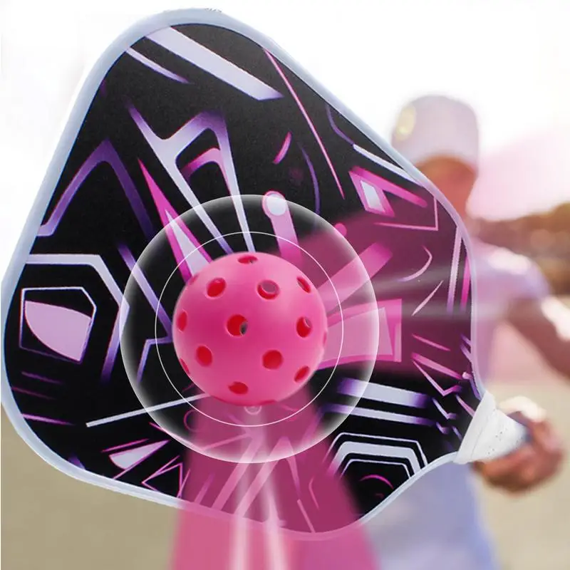 Fiberglass Pickleball Paddle Fiberglass Pickleball Paddles LED Pickleball Racket Anti-Slip Pickleball Accessories Comfortable