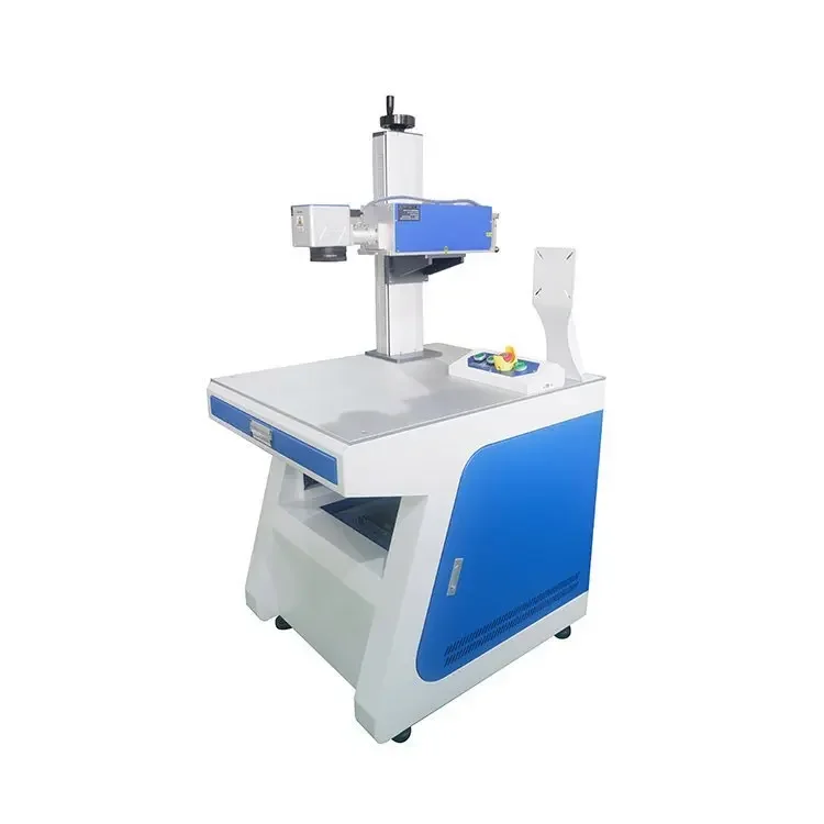 UV laser marking machine desktop glass trophy engraving plastic laser engraving full material 3 watts 5 watts automatic