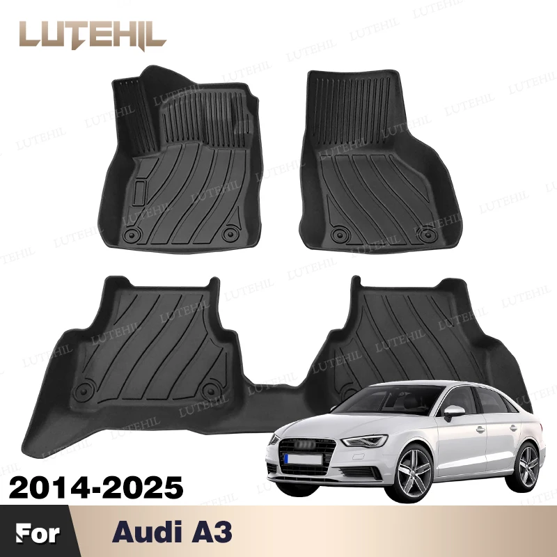 

For Audi A3 Sedan/Sportcack 8V 8Y 2014-2025 2024 2023 2022 2021 2019 TPE Floor Mat Carpet Cover Interior Protector Accessories