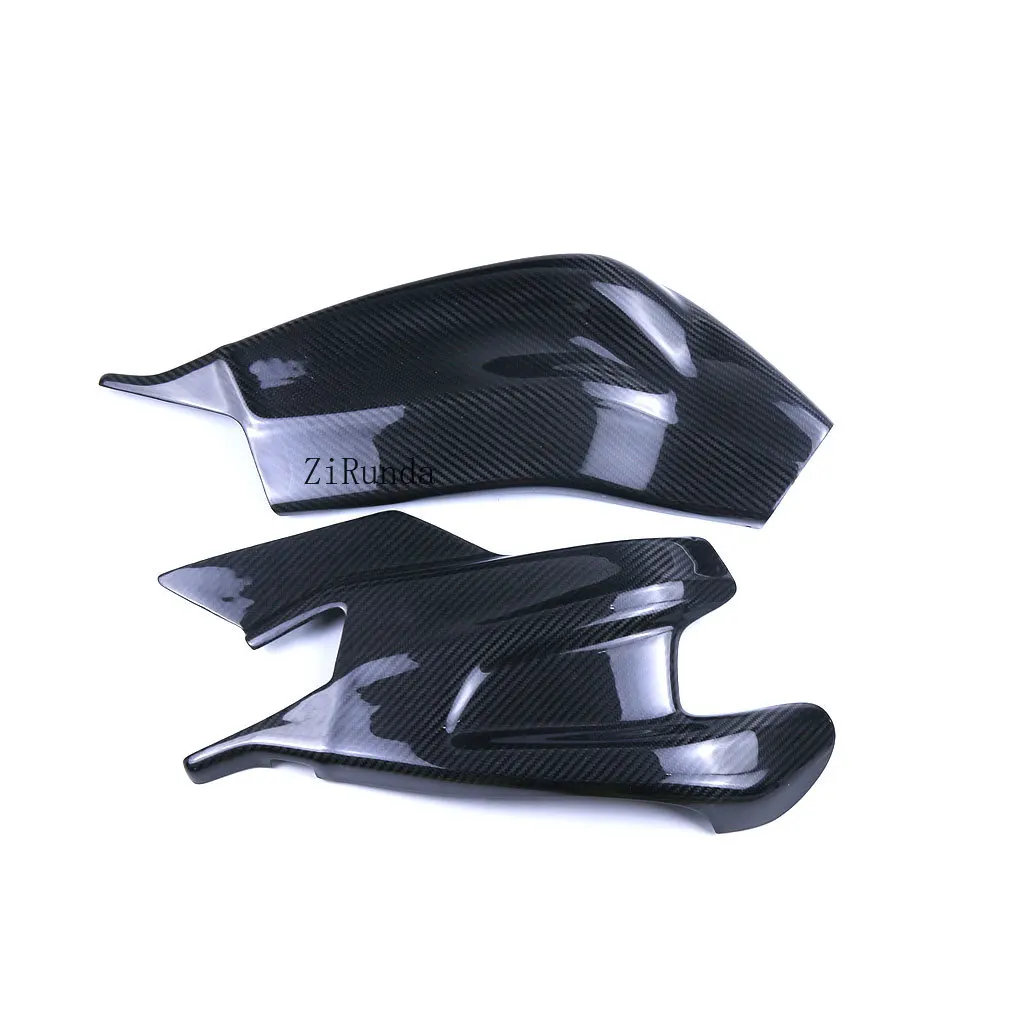 Motorcycle modified carbon fiber fender tile fuel tank cover frame shell