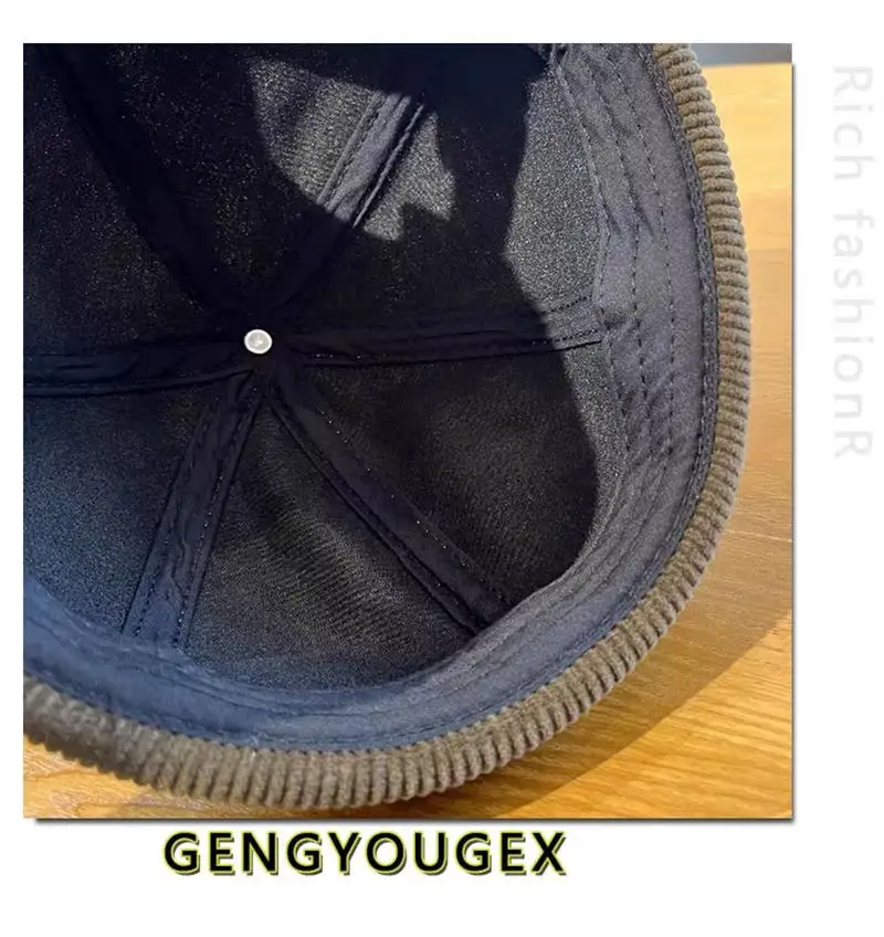 Y2K Vintage Beanie Mütze ohne Visier Docker Brimless Hüte Retro Dome Cord für Männer Frauen Hip Hop Streetwear Winter Herbst Cap – Detail 21