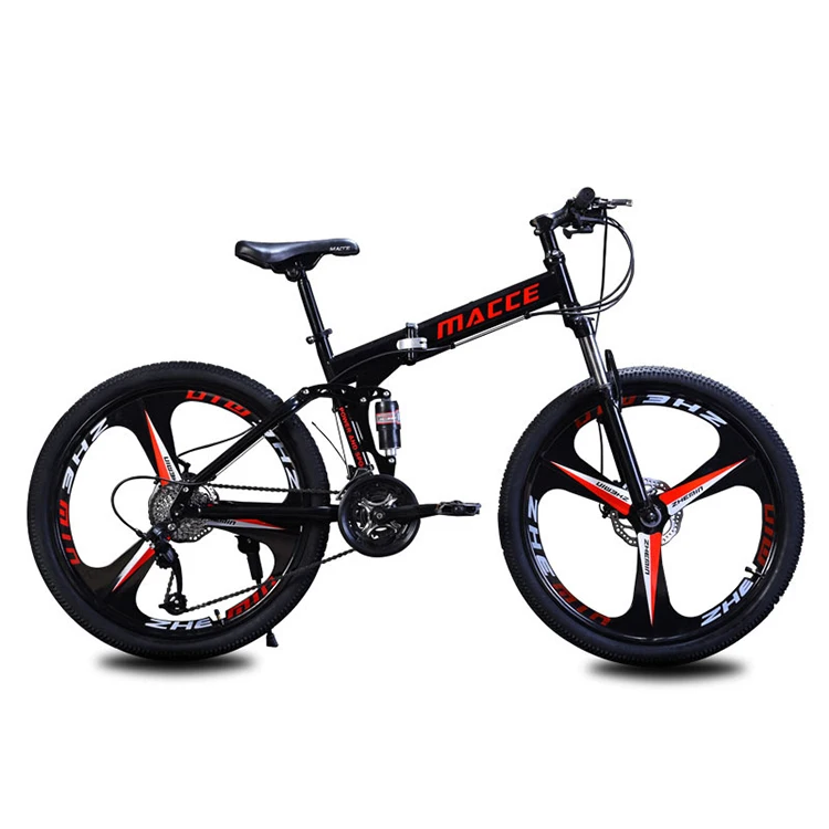 

Eco-friendly 26 Inch Size Wheel Folding Bike Cycling Steel Frame Folding Mountain Bicycle