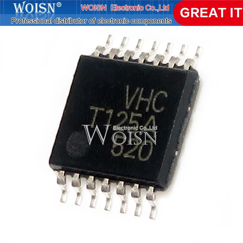 

10 шт. MC74VHCT125ADTRG VHCT125A VHCT125 TSSOP-14