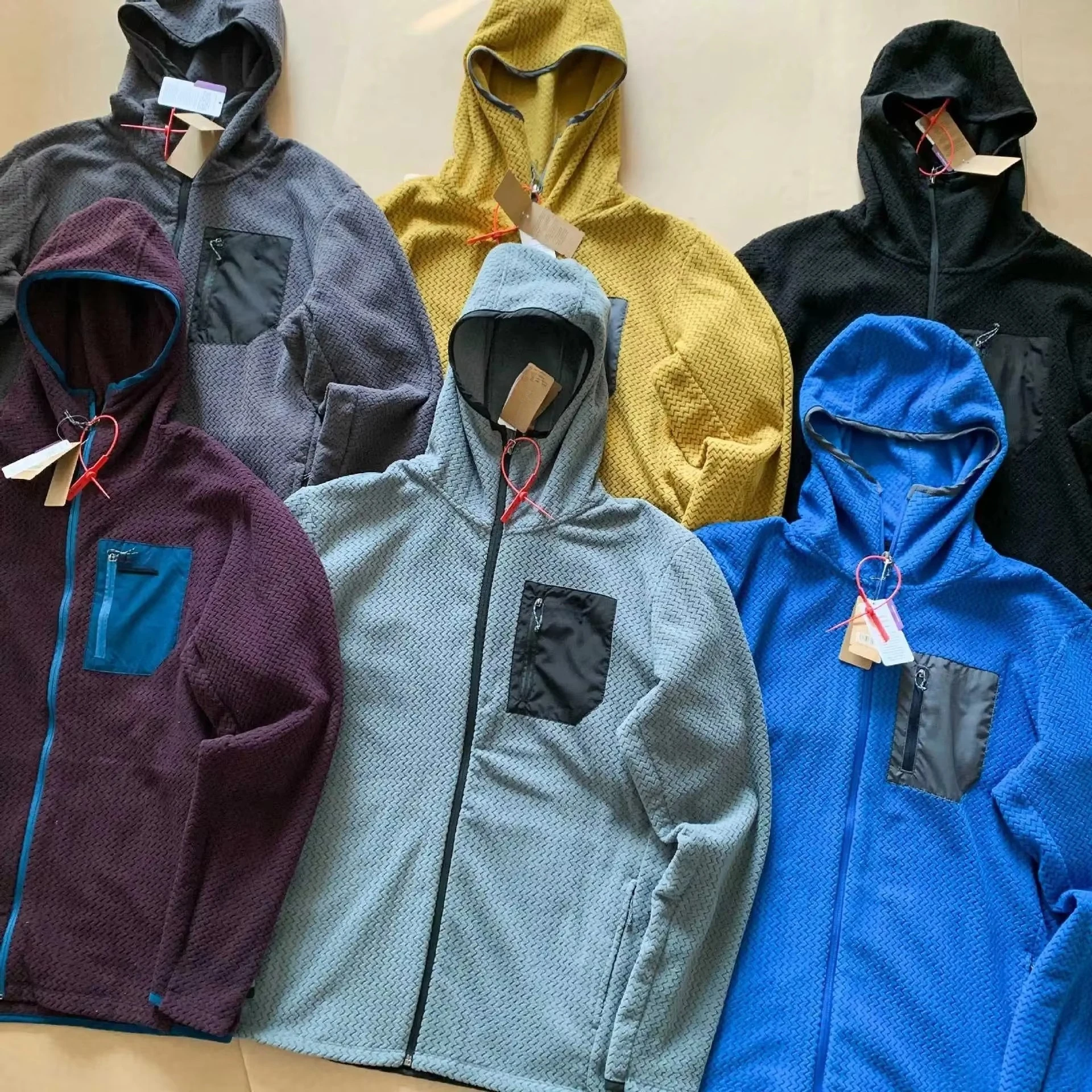 ARC deportes al aire libre ciclismo color sólido moda viaje Camping pesca transpirable senderismo chaqueta básica informal versátil para hombres