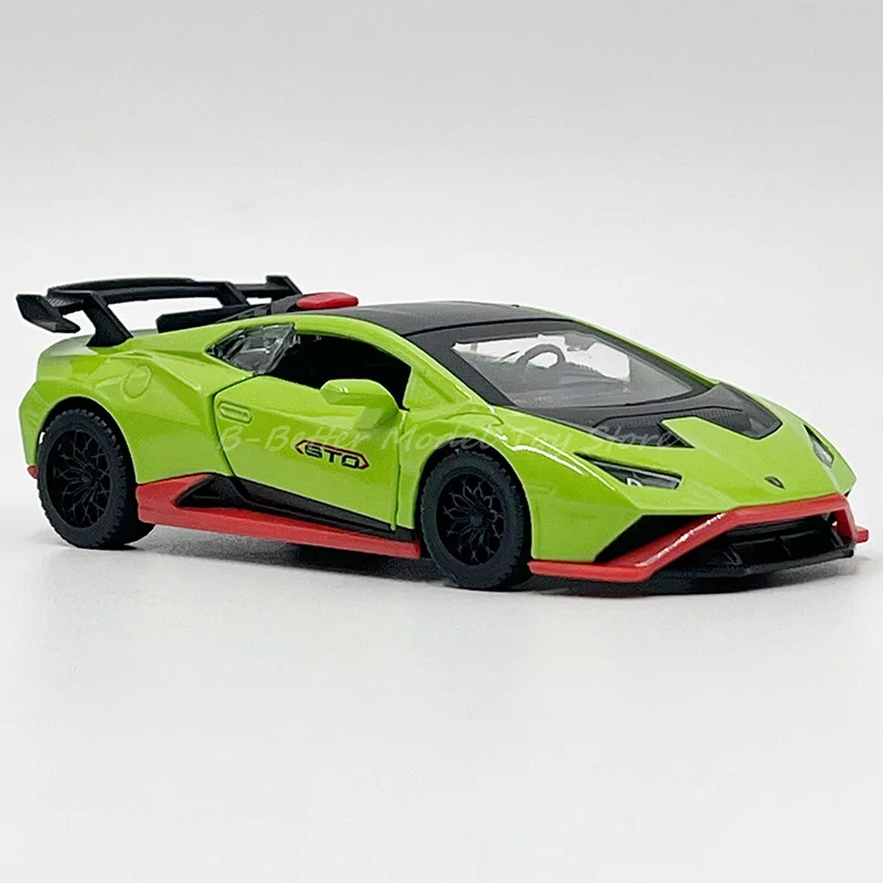 1:40 Druckguss Modell auto Spielzeug Huracan Sto zurückziehen Miniatur Replik