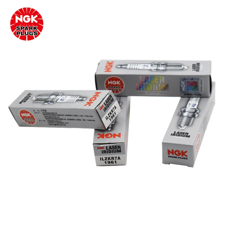 NGK Iridium Platinum Spark plug ILZKR7A 1961 is suitable for Q7 Porsche CAYENNE Touareg(4PCS)