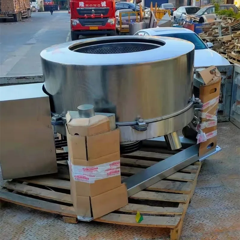 Spin Dryer Machine for Mango Dehydration Fruit Coconut Water Coffee Extraction Juice Separation - Dewatering Equipment